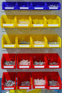 Picking and Kitting Bin Part Organizer 